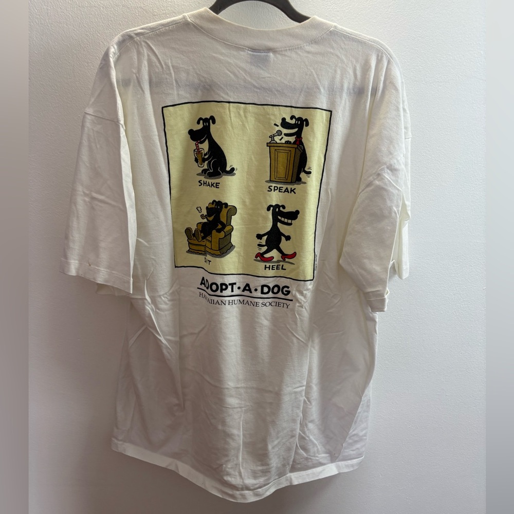 Crazy Shirts Hawaiian Humane Society Dog T-shirt XXL